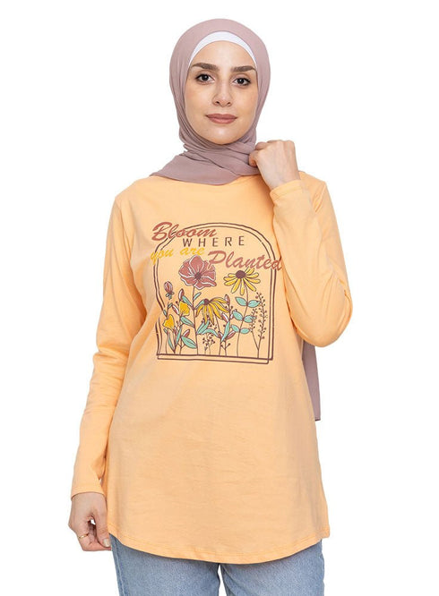 Simon Printed Long - Sleeve Design 26 - Khotwh